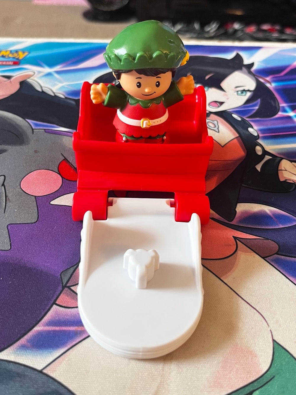 Fisher Price Little People Christmas Sled & Elf